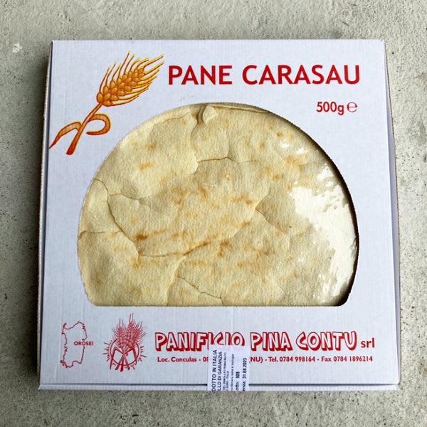 Pane Carasau - Sardisches Brot - Hirtenbrot aus Sardinien verpackt
