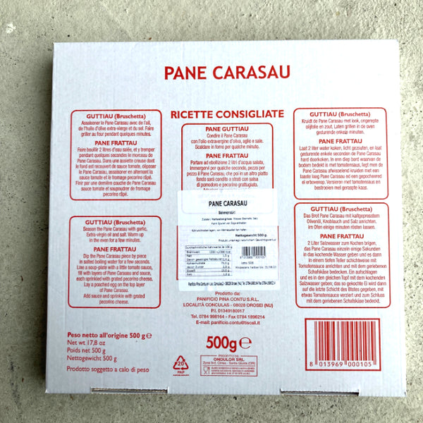 Pane Carasau - Pane Carasatu - sardisches Hirtenbrot - Brot aus Sardinien