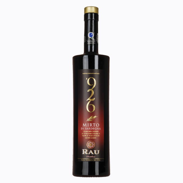 Rau Distilleria 926 Mirto di Sardegna rosso - traditioneller Likör aus Sardinien 