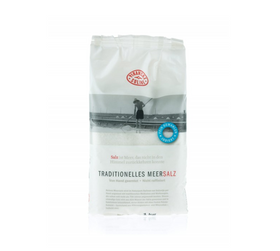 Piranske Soline Traditional sea salt fine/iodized in a 1 KG bag 